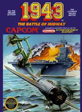 1943 - The Battle of Midway (USA)-Nintendo NES